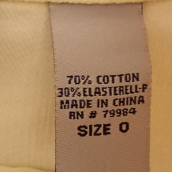 CHICO'S Platinum Women Size 0 Yellow Color ?? - Picture 11 of 12